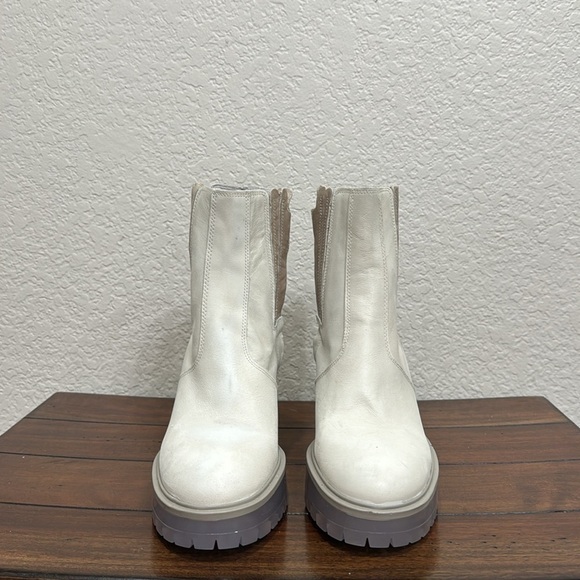 Free People James Chelsea Leather Boots Size 39 - Picture 3 of 8